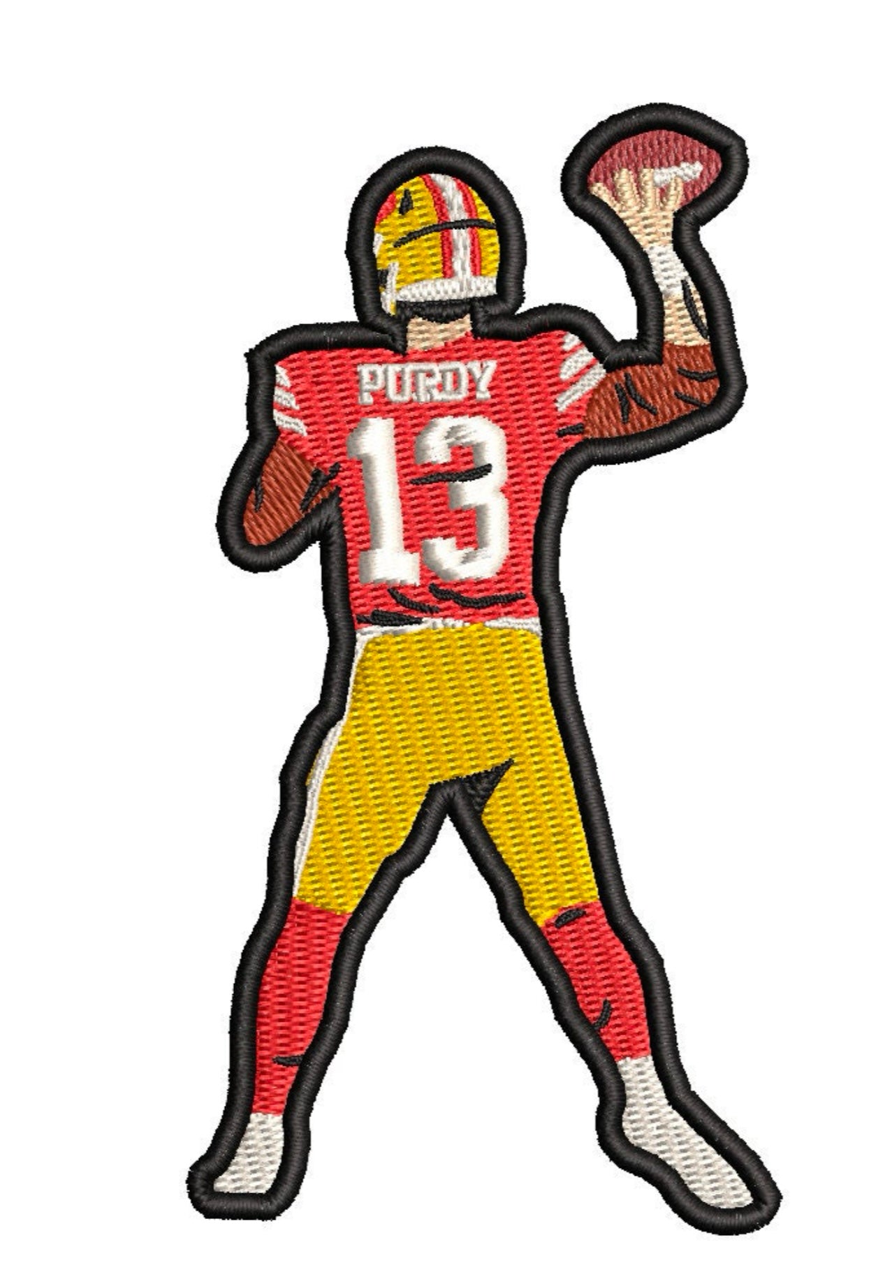 Brock Purdy Inspired Patch