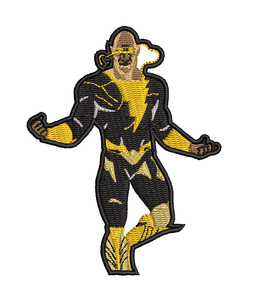 Black Adam Inspired Patch