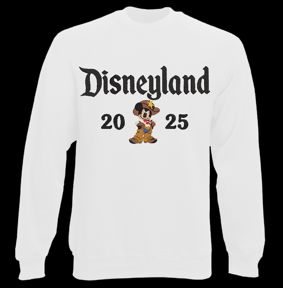Mickey Embroidered Sweatshirt