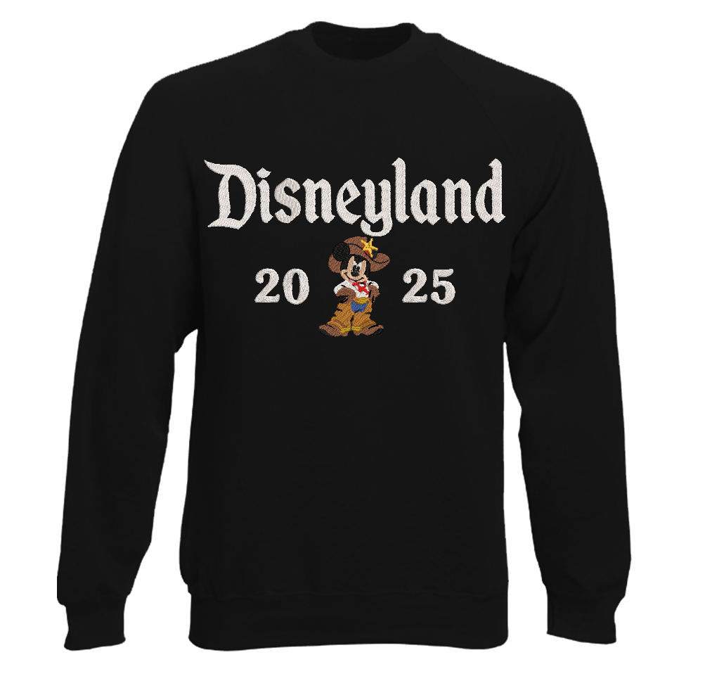 Mickey Embroidered Sweatshirt