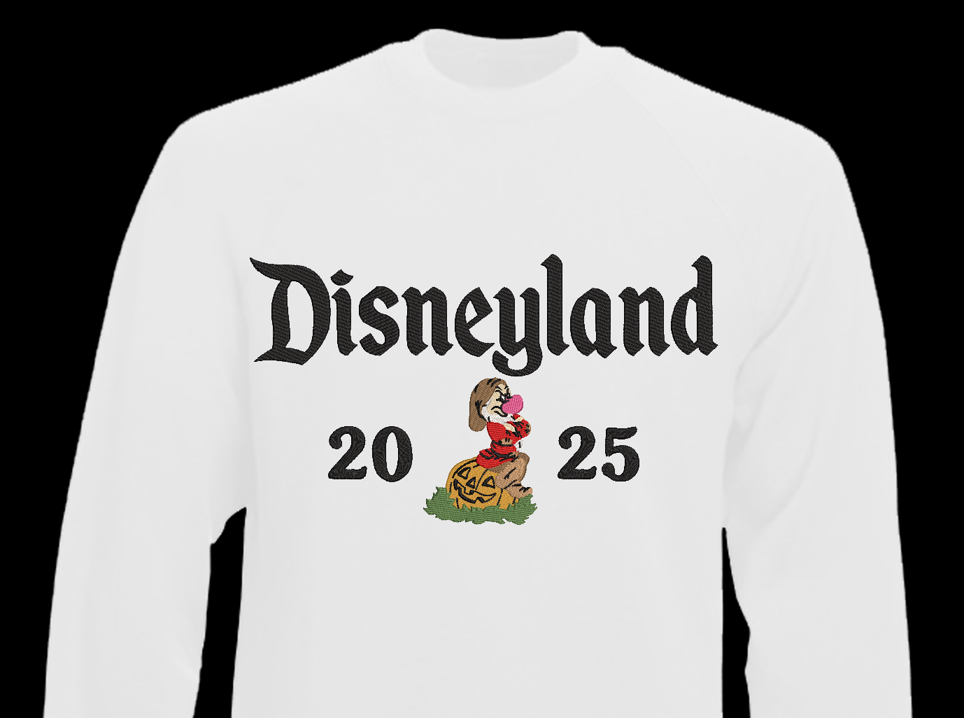 Grumpy Embroidered Sweatshirt