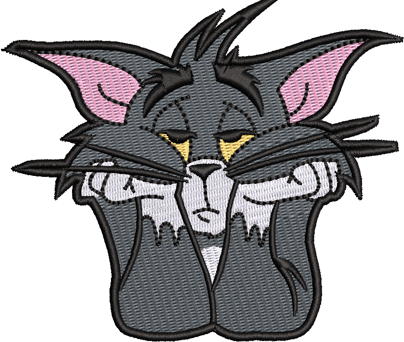 Tom The Cat Inspired Patch