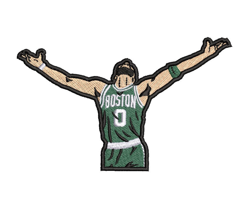Jayson Tatum Inspired Boston Patch
