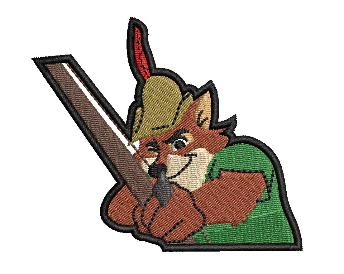 Disney Inspired Character Embroidered Patches