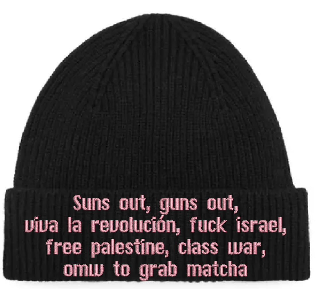 Embroidered Beanies