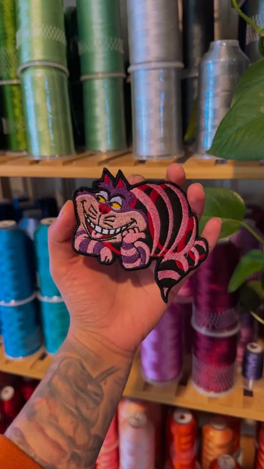 Cheshire Cat Inspired Patch