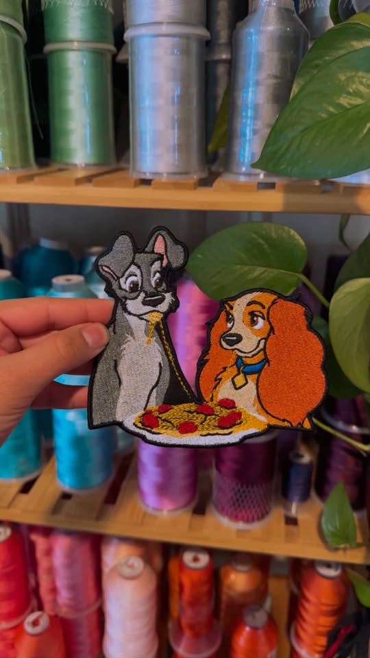 Lady & The Tramp Inspired Patch