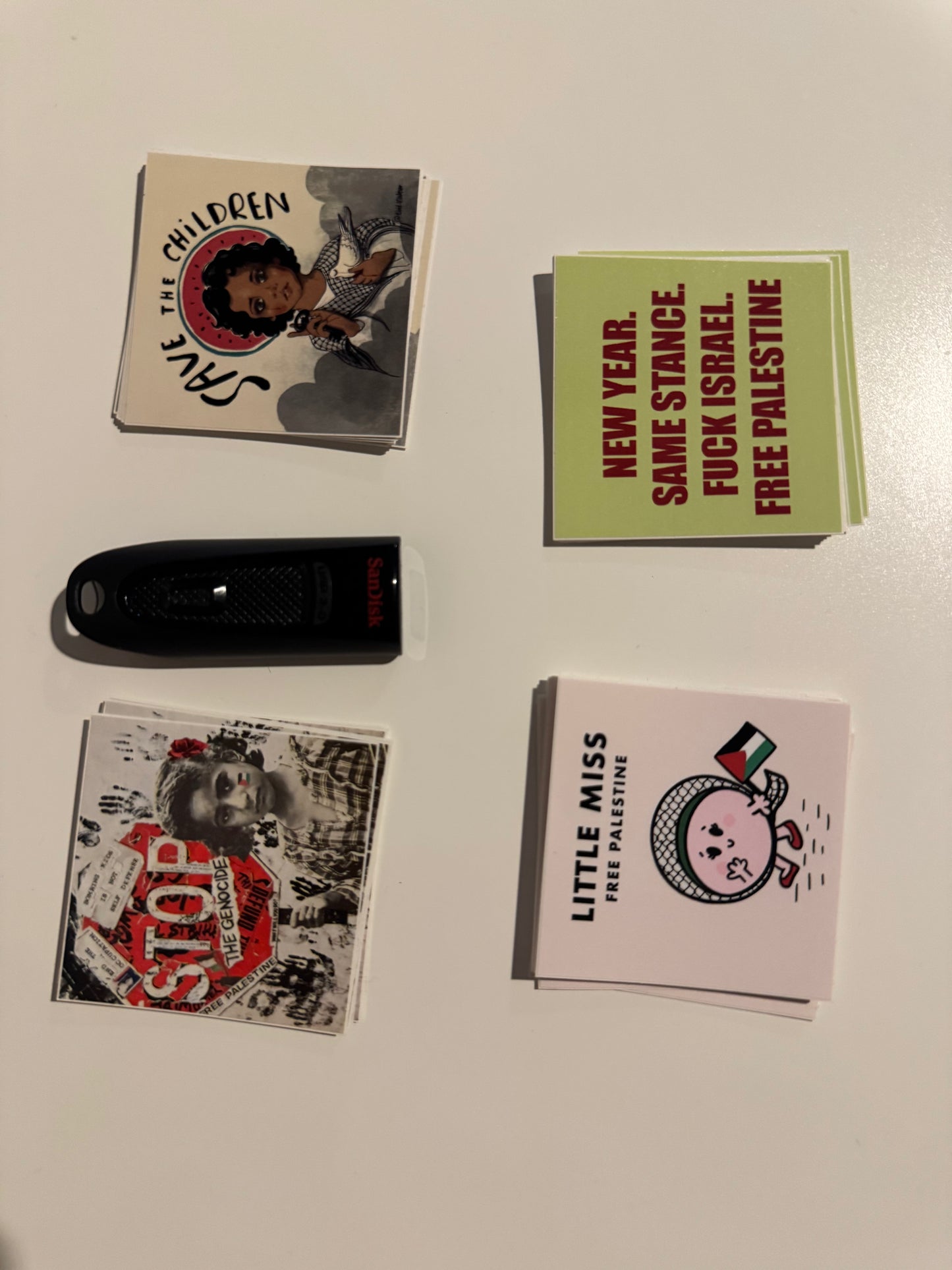 Free Palestine Stickers