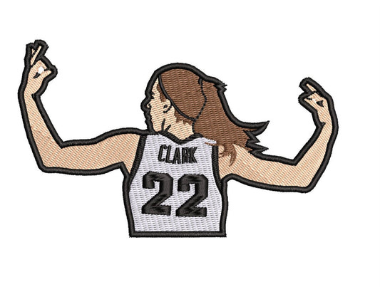 Clark Embroidered Patch