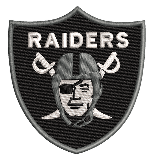 Raiders Inspired Patch