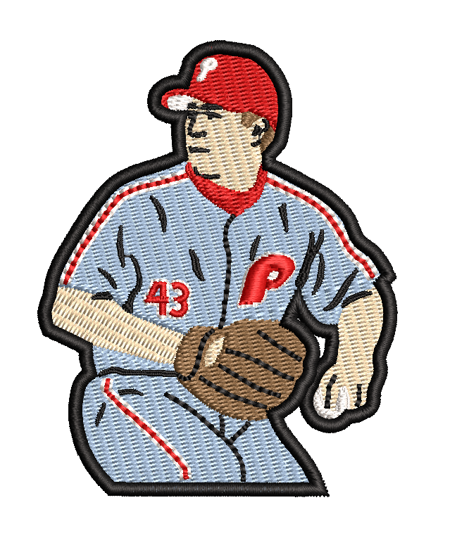 Phillies Inspired Patch