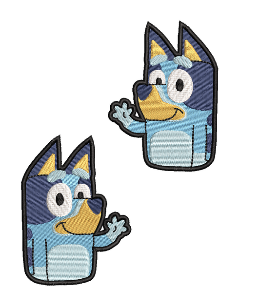 Bluey Inspired Patches