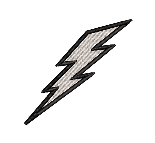 Lightning Bolt Patch