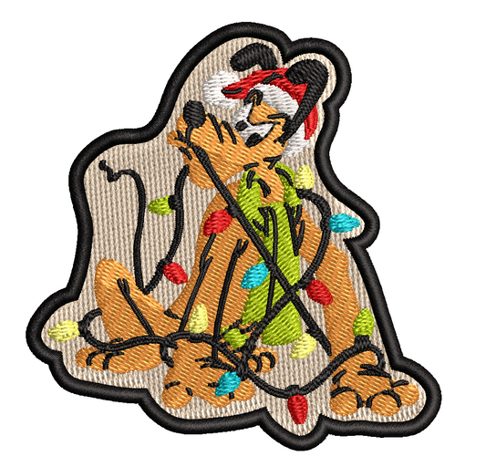 Pluto Christmas Patch