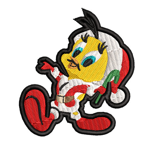 Tweaty Bird Christmas Patch