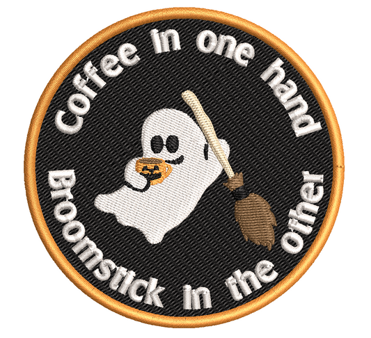 Coffee Halloween Patch