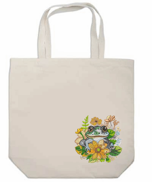Frog & Sunflower