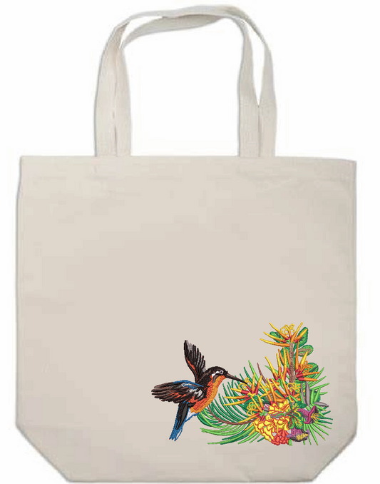 Bird & Flowers Tote