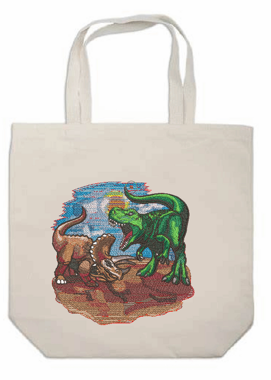 Dinosaur tote