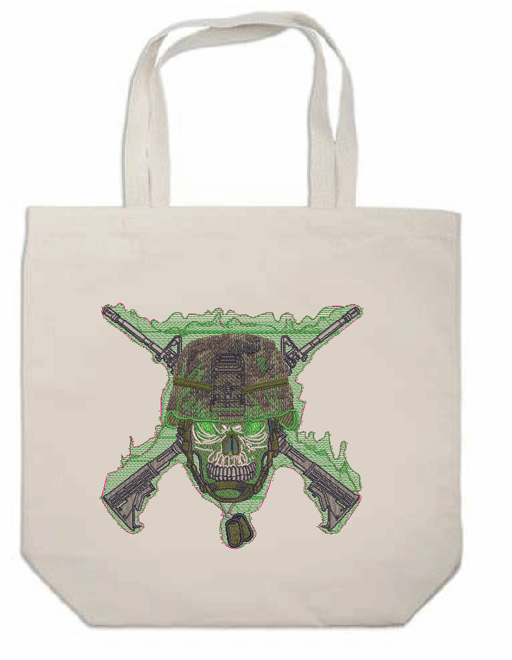 Skull & Guns Tote