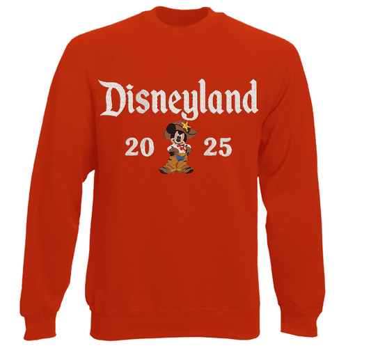 Mickey Embroidered Sweatshirt