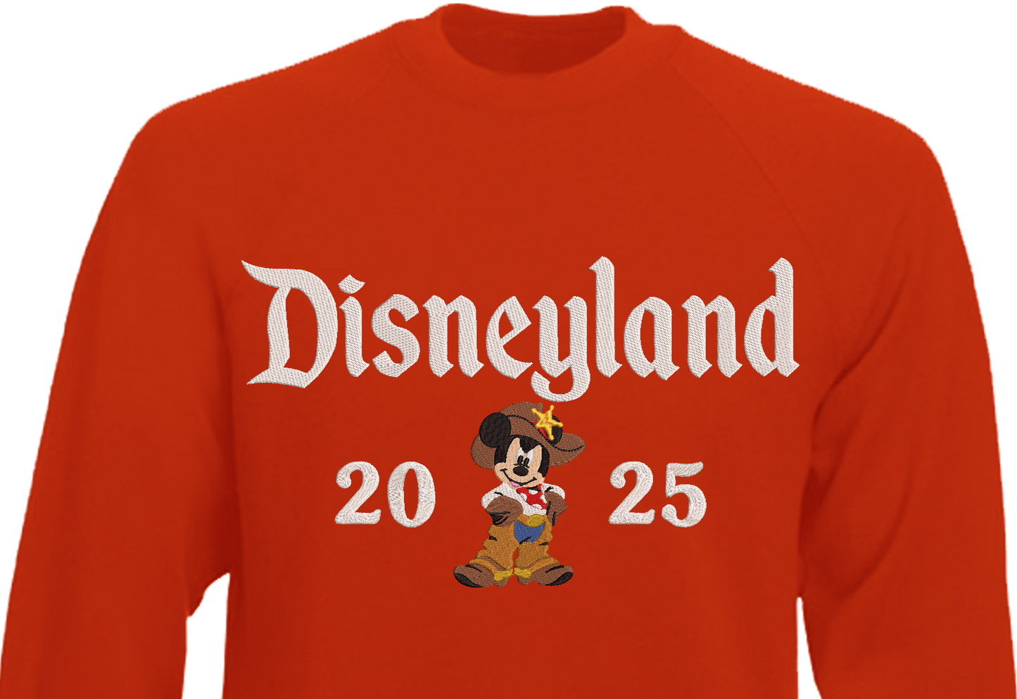 Mickey Embroidered Sweatshirt
