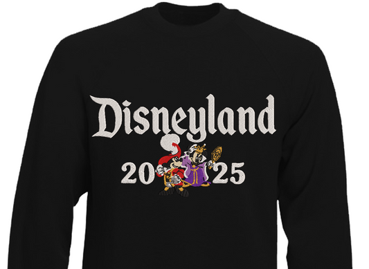 Minnie & Mickey Embroidered Sweatshirt