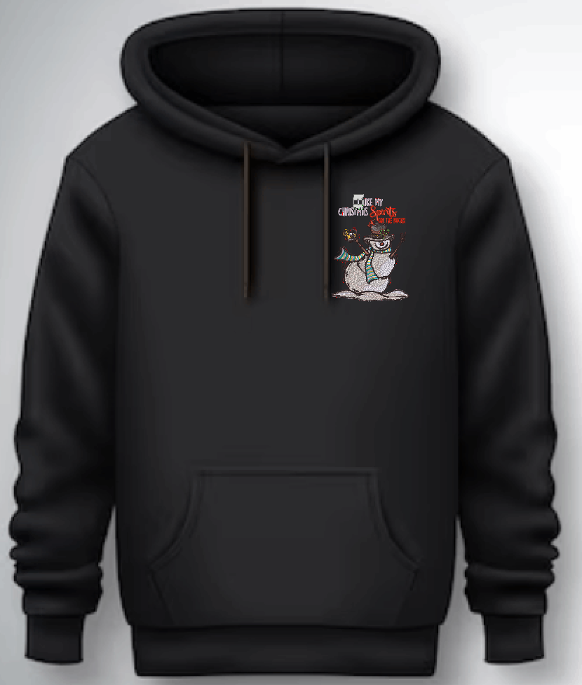 Christmas Embroidered Hoodie