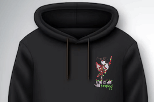 Embroidered Christmas Hoodie