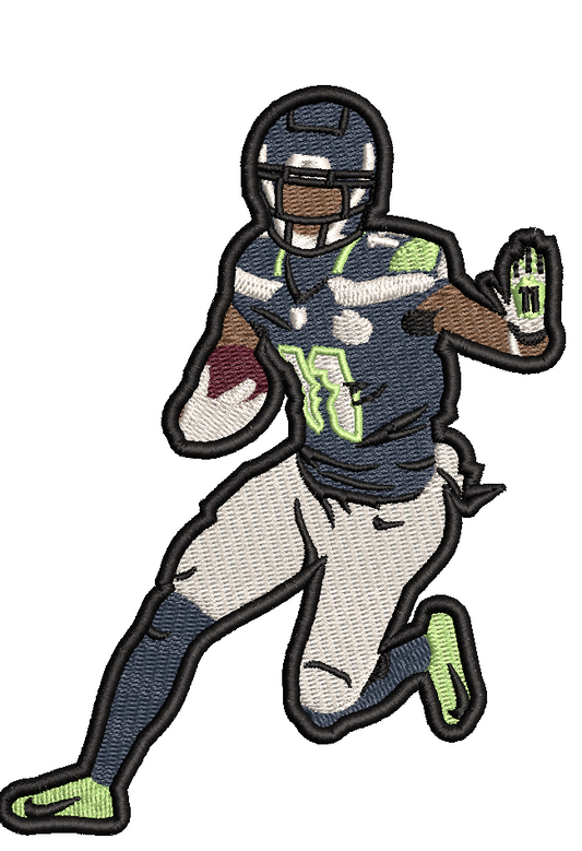 Seahawks Inspired Patch