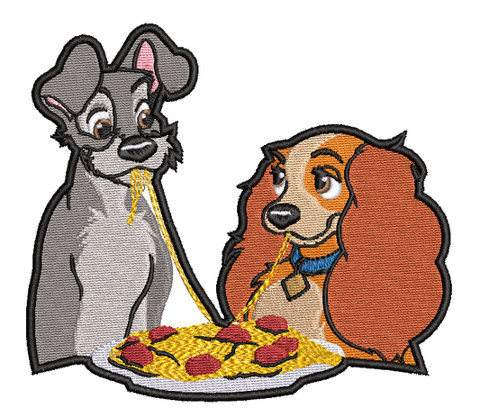 Lady & The Tramp Inspired Patch