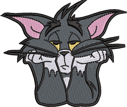 Tom The Cat Inspired Patch