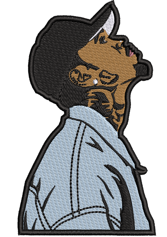 Chris Brown Inspired Patch