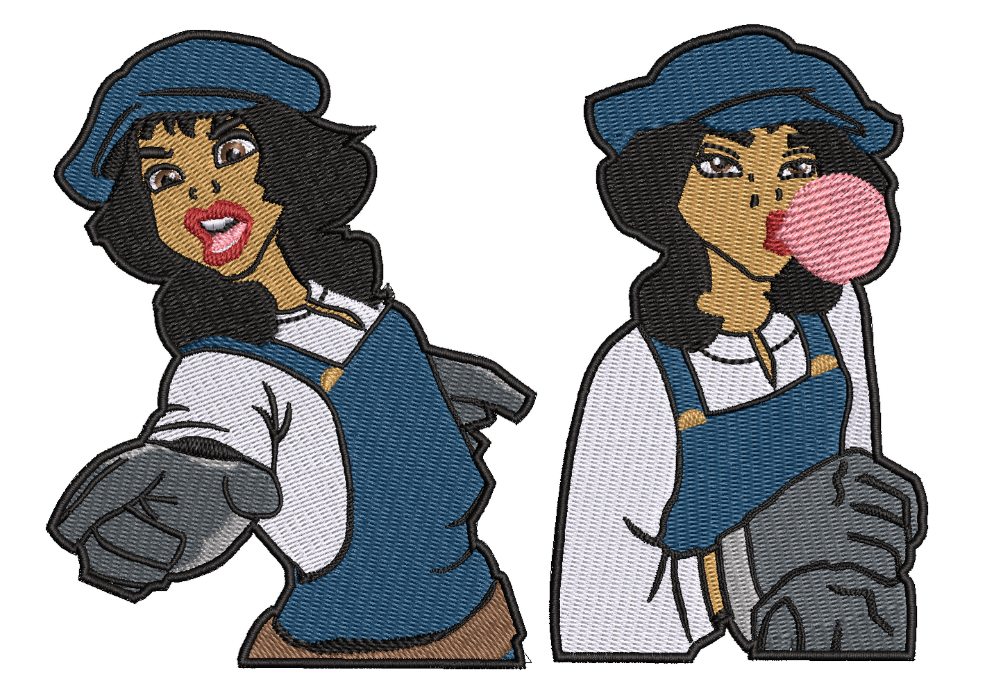 Atlantis Inspired Patches