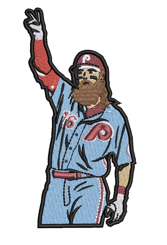 Phillies Inspired Patch