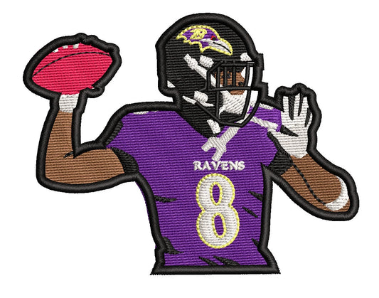 Ravens Inspired Patch