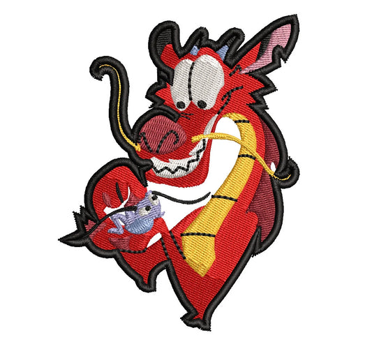 Mulan Mushu Patch