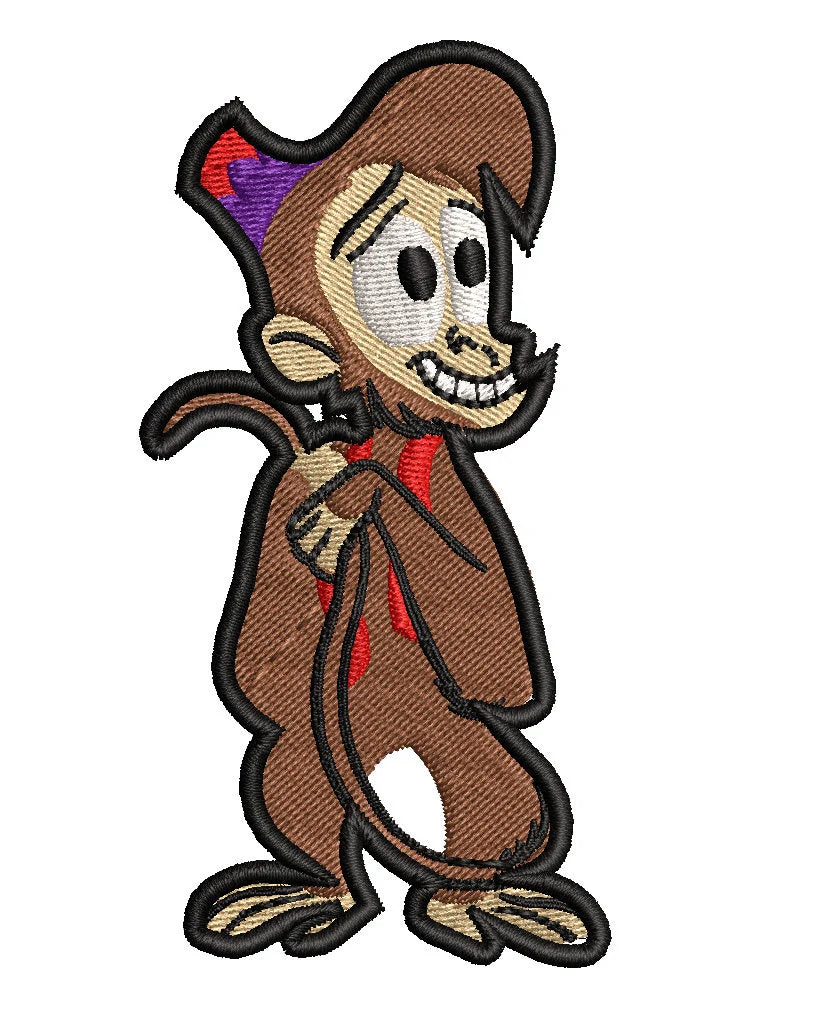 Disney Inspired Character Embroidered Patches