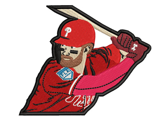 Phillies Inspired Patch