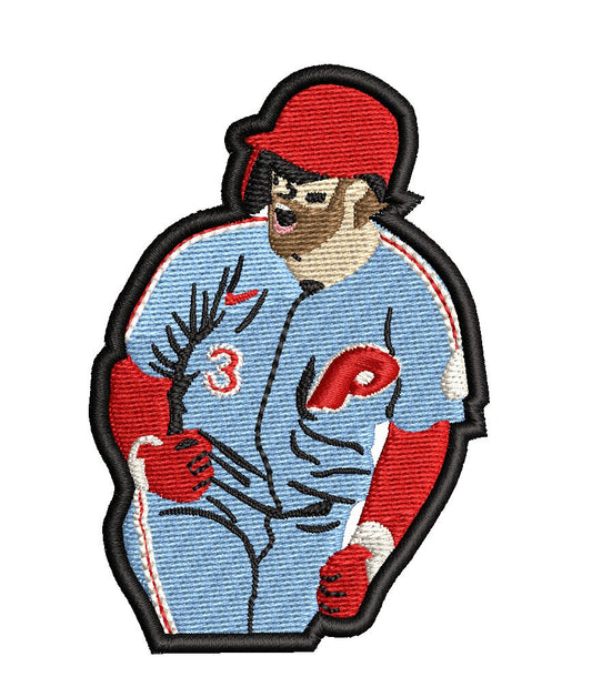 Phillies Inspired Patch