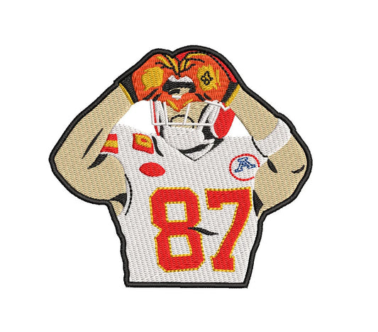 Kelce Inspired Embroidered Patch