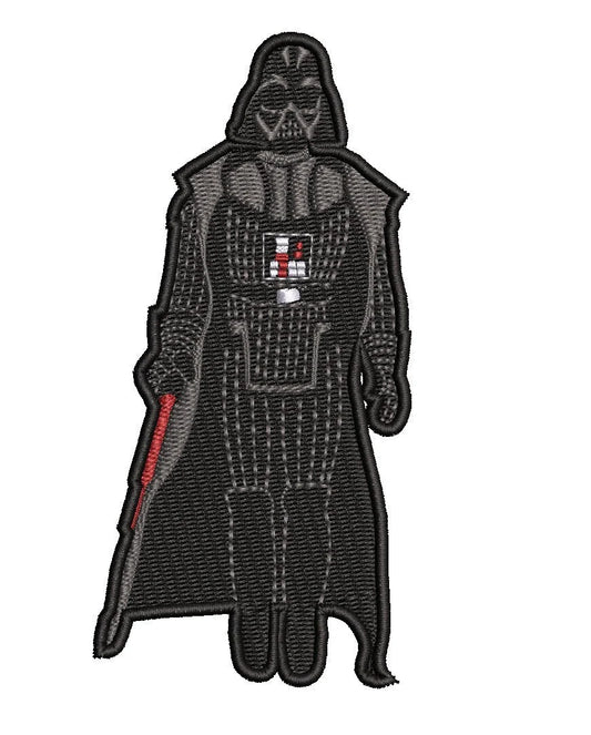 Darth Vader Inspired Embroidered Patch