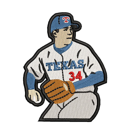 Nolan Ryan Inspired Patch