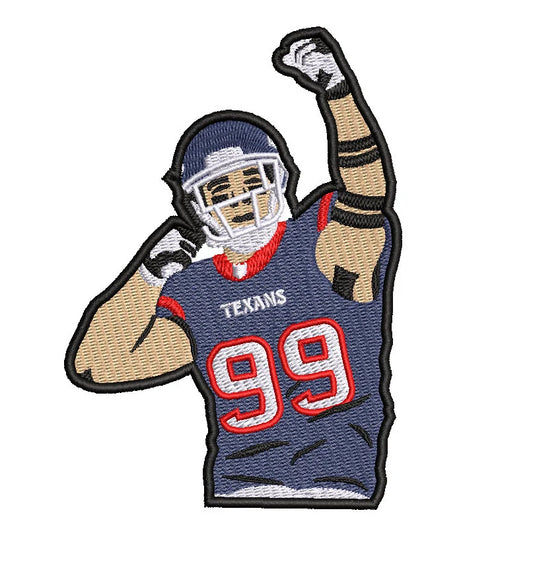 J.J Watt Inspired Patch