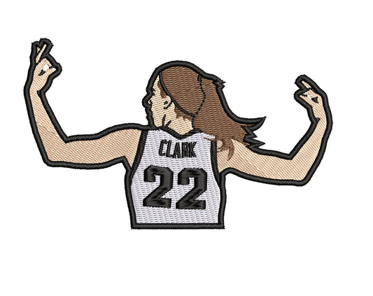 Clark Embroidered Patch