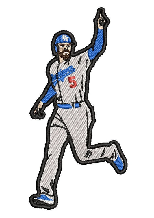 Freeman Inspired Embroidered Patch