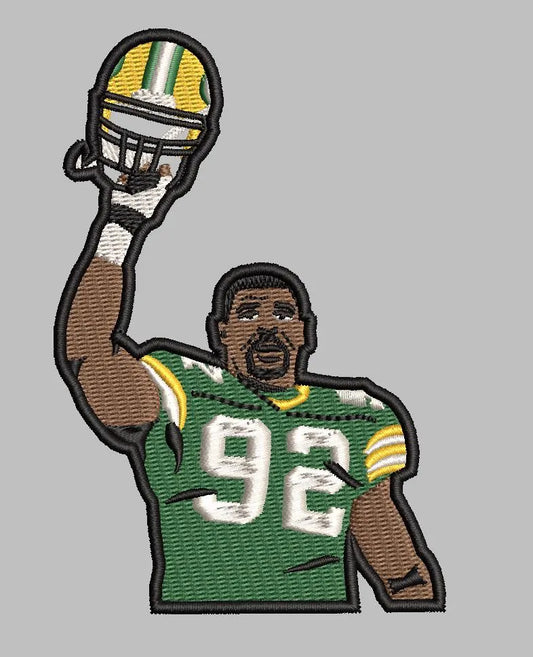 Reggie White Inspired Patch