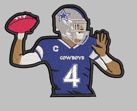 Cowboys Inspired Patch