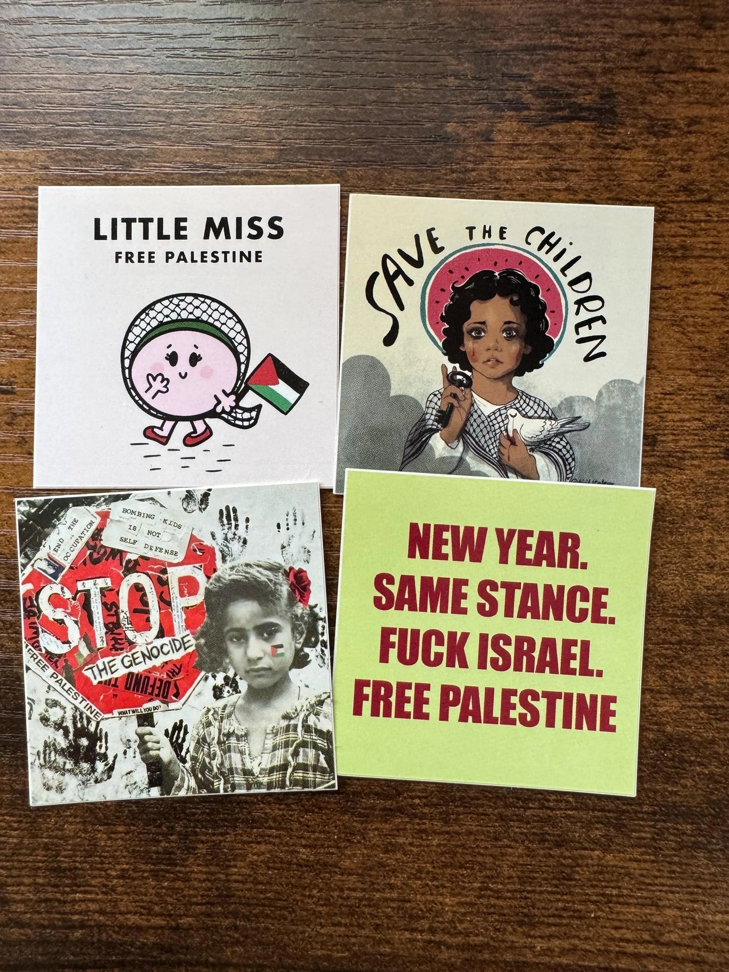 Free Palestine Stickers